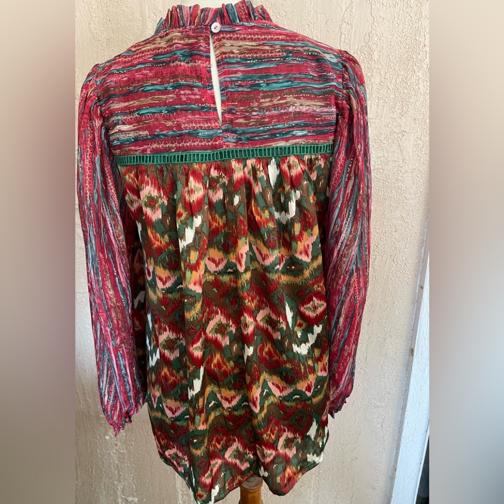 Mixed Patterns Top - Picture 5 of 6